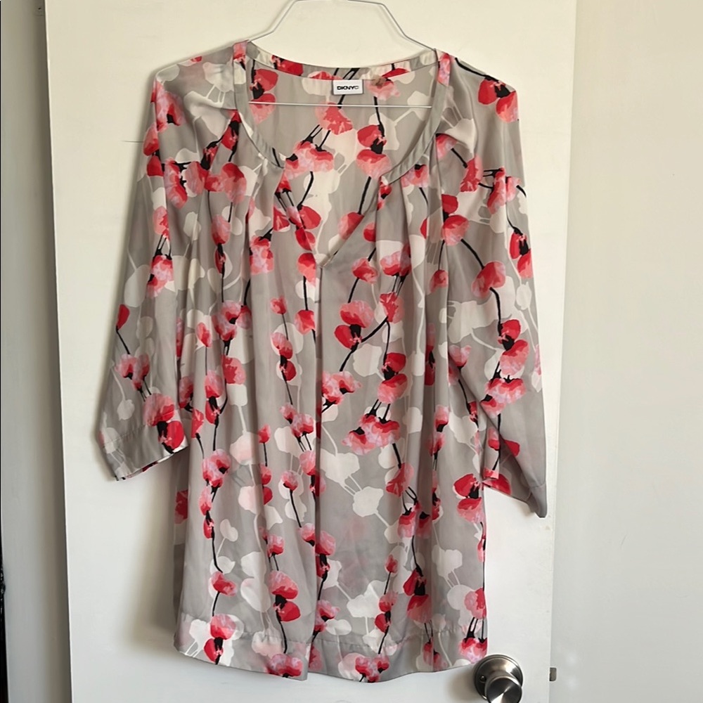 Floral Sheer Blouse